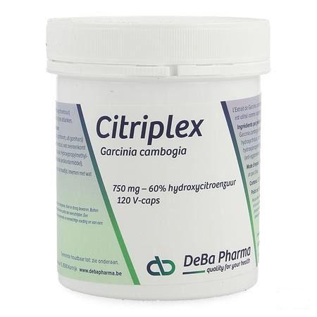 Citriplex V-Capsule 120x750 mg Deba  -  Deba Pharma