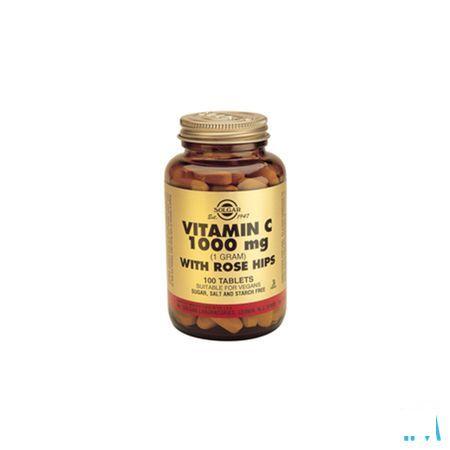 Solgar Vitamin C Rose Hips Tabletten 250x1000 mg  -  Solgar Vitamins