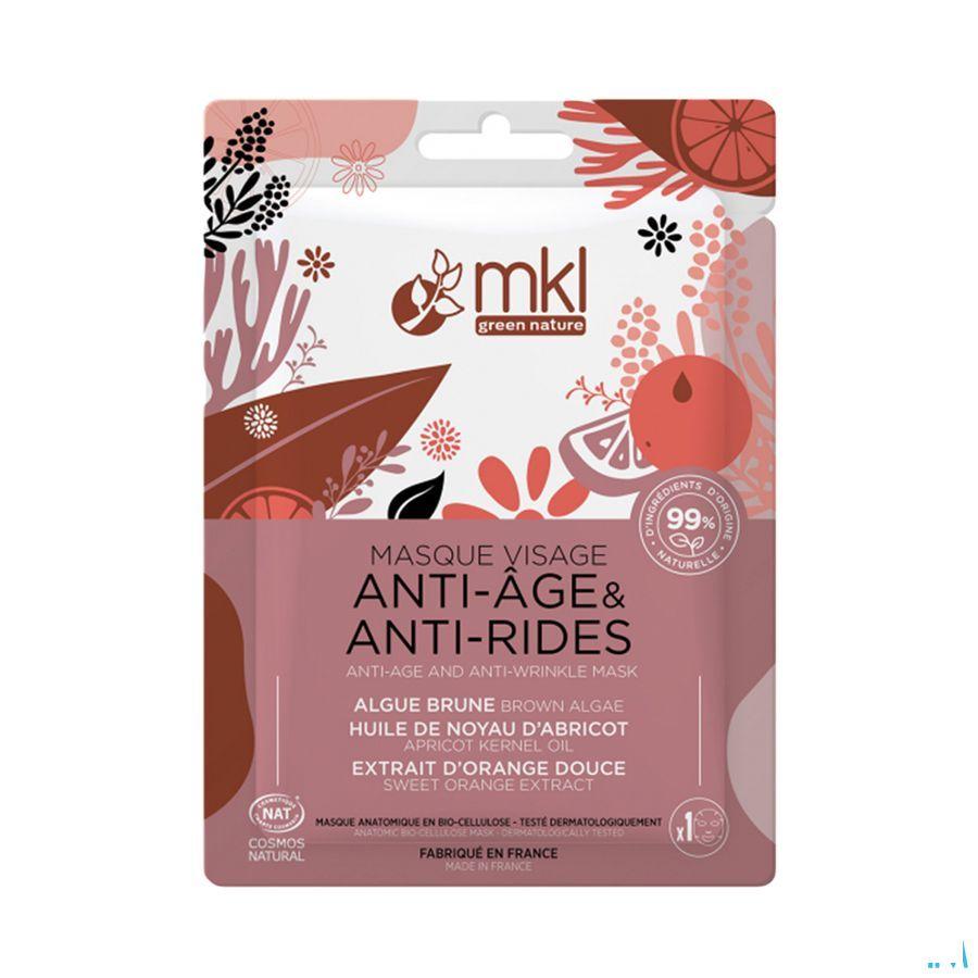 Mkl Gezichtsmasker A/Ageing & A/Rimpel Zakjes 10 ml