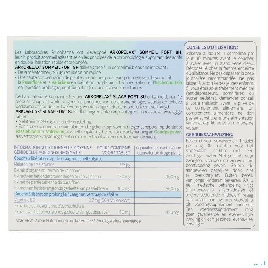 ArkoRelax Sommeil Fort 8H Tabl 60