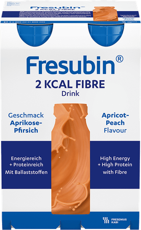 Fresubin 2 Kcal Fibre Drink 200 ml abrikoos perzik  -  Fresenius