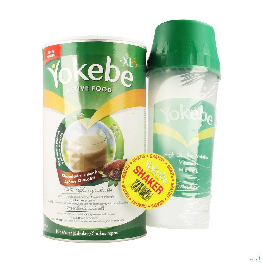 Yokebe By Xls Chocolade 500 gr + Shaker