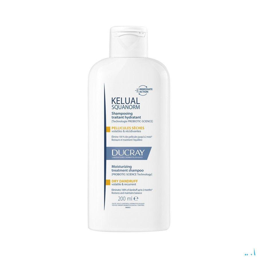 Ducray Kelual Squanorm Shampoo Droge Schilfers 200 ml