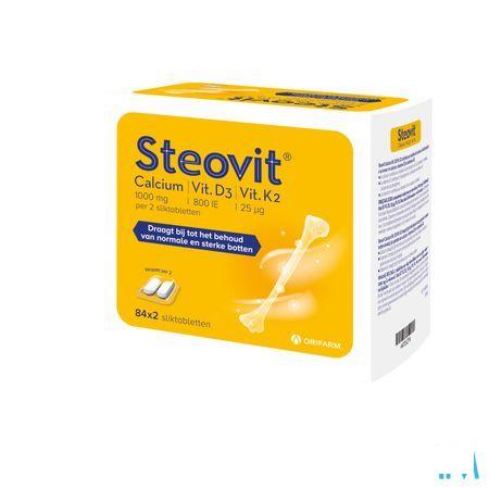 Steovit Calcium/Vitd3/Vit K2 1000Mg/880Iu Comp 2X84