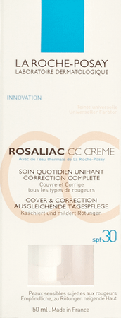 Rosaliac Cc Creme Ip30 50 ml  -  La Roche-Posay