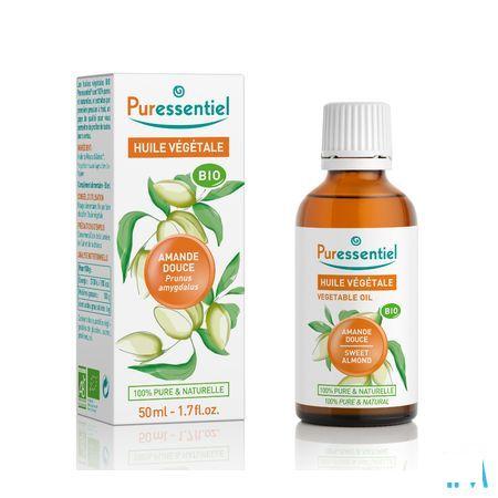 Puressentiel Huile Vegetale Bio Amande Douce 50 ml  -  Puressentiel