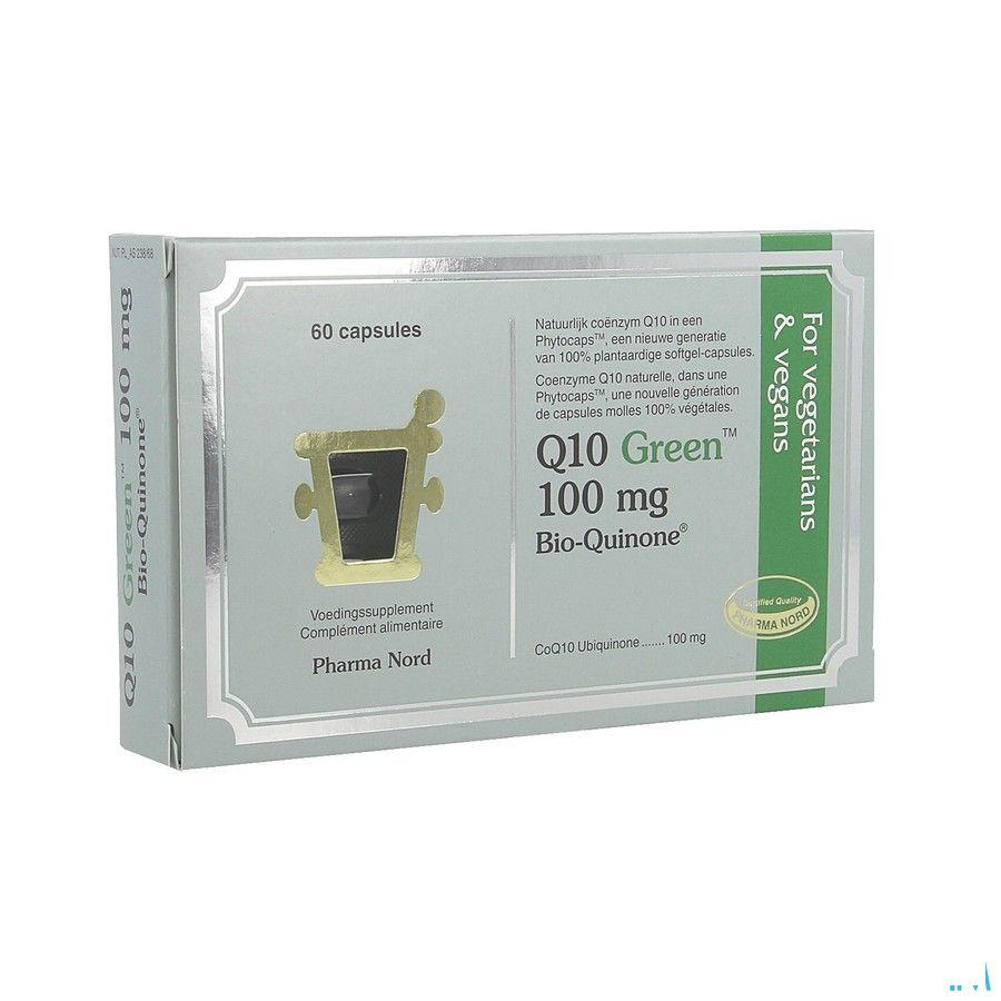 Q10 Green 100 mg Soft V-Caps 60