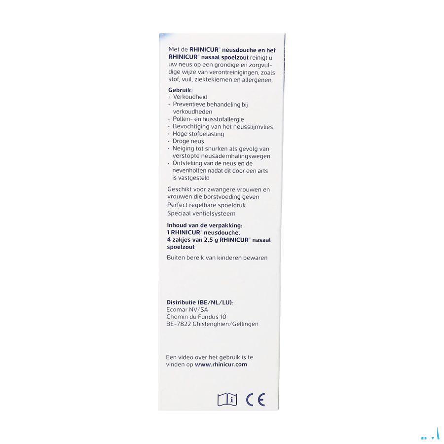 Rhinicur Douche Nasale + 4 Zakjes Spoelzout