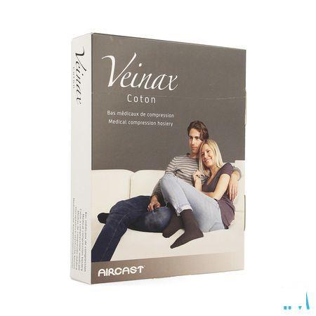Veinax Chausset.homme Coton 2 Long Bl.marine 3