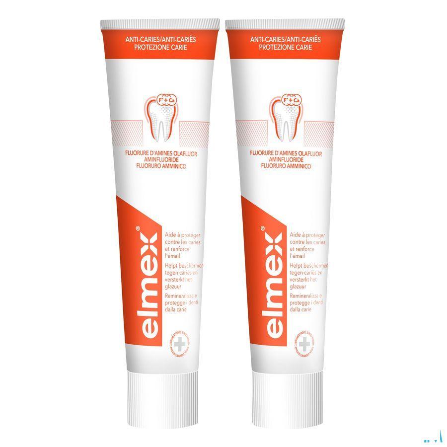 Elmex A/Caries Tandpasta 2X75 ml