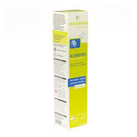 Allergoforce Spray Anti stofmijt Essentiele Olie 150 ml  -  Pranarom