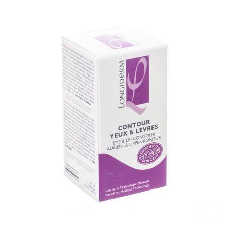 Longiderm Oog En Lipcontour Creme 15 ml