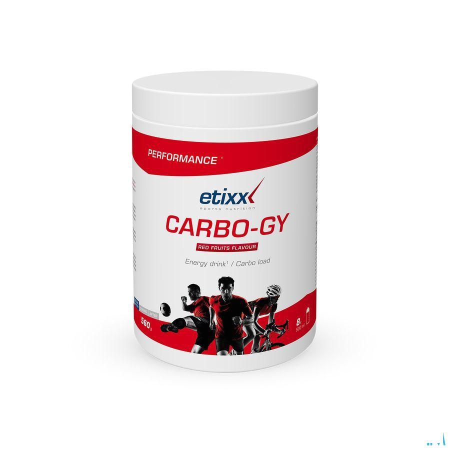 Etixx Carbo Gy Red Fruits Pdr 560 g  -  Ceres Pharma
