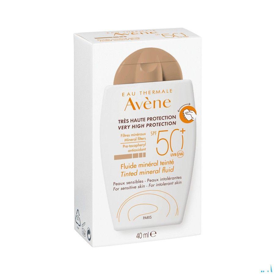 Avene Sol Ip50 + Fluide Mineral Teinte 40 ml  -  Avene