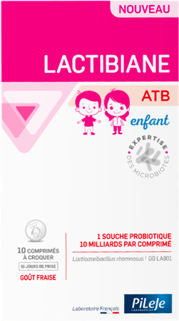 Lactibiane Kid Atb Kauwtabl 10  -  Pileje Benelux
