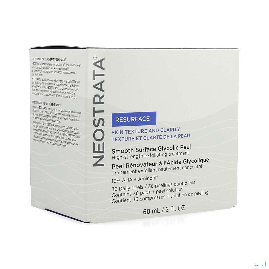 Neostrata Smooth Surface Glycol.Peel Pads 36+ 60 ml  -  Hdp Medical Int.