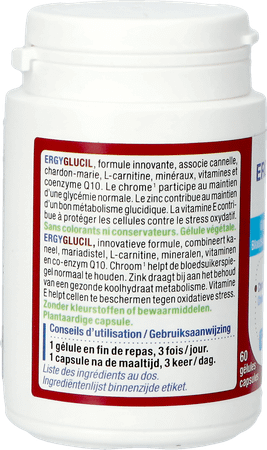 Ergyglucil Caps 60