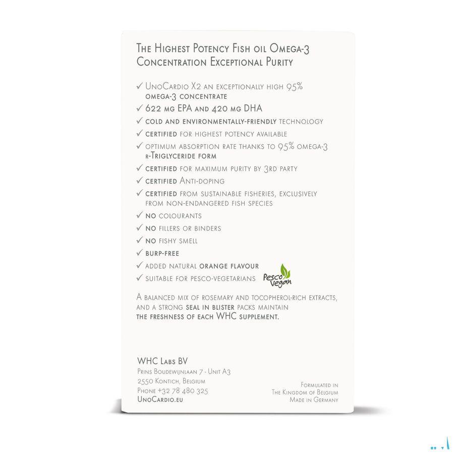 Unocardio X2 Softgels 60