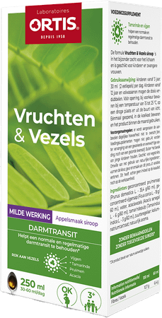 Ortis Fruits & Fibres Action Douce Sirop 250 ml