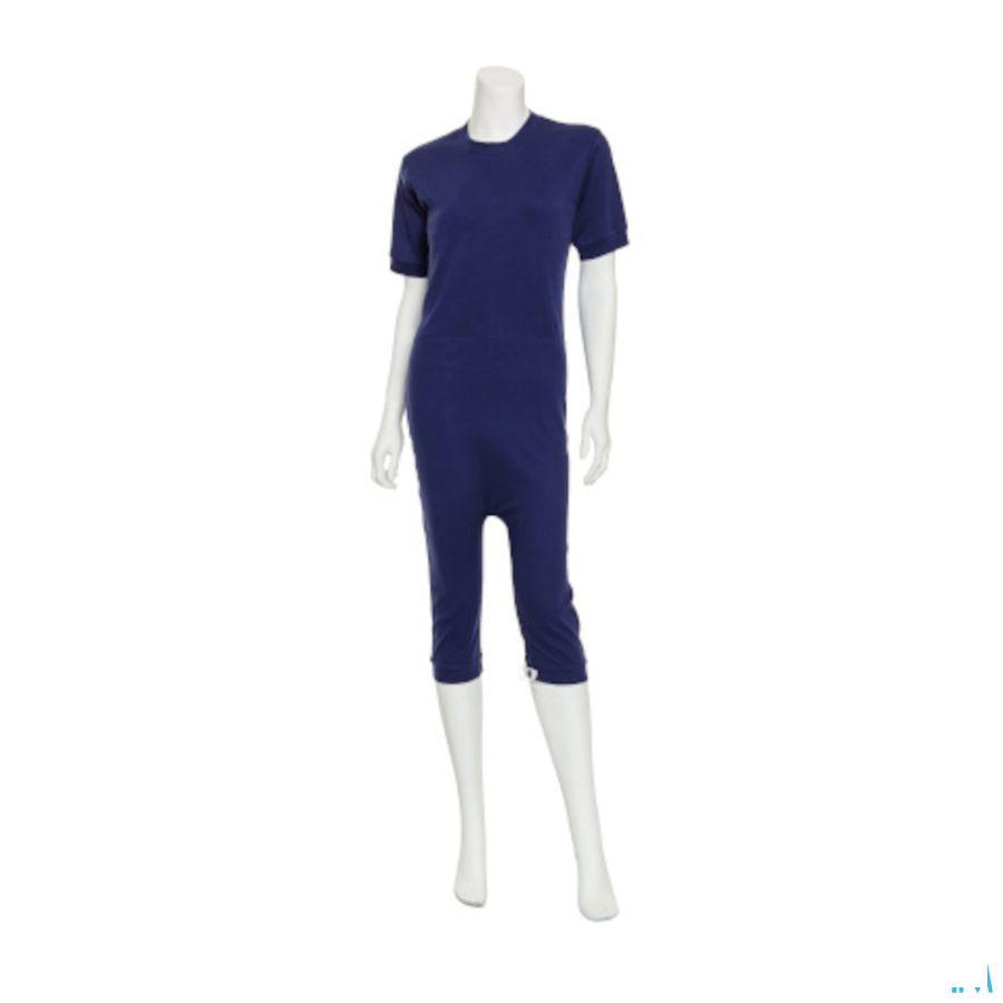 Suprima 4702 Salopette Court Ferm Dos+Jambe Bl L