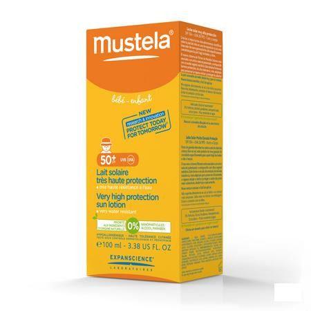 Mustela Bebe Sl Lait Tres Haute Protection 50 + 100 ml