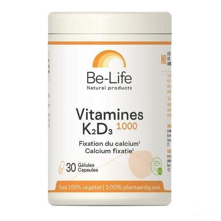 Vitamines K2 D3 1000 Be Life Capsule 30  -  Be-Life