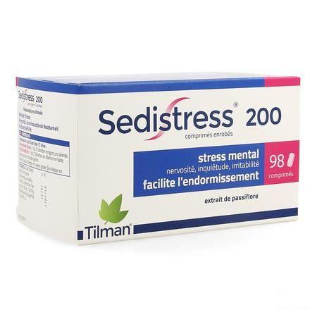 Sedistress 200 Omhulde Tabletten 98  -  Tilman