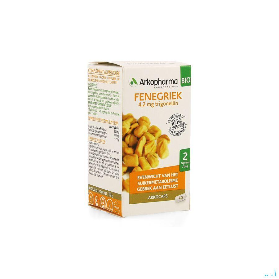Arkocaps Fenegriek Bio Capsule 40  -  Arkopharma