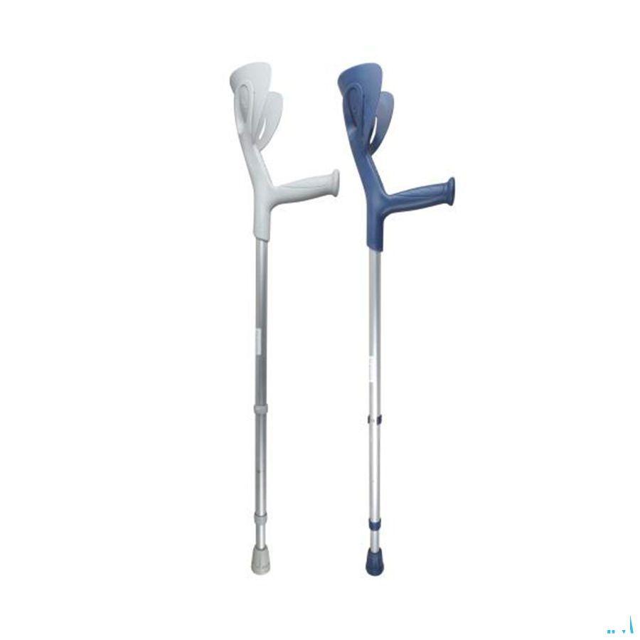 Homecare Globetrotter Kruk Mono Mat Blauw 1  -  Thuasne Benelux