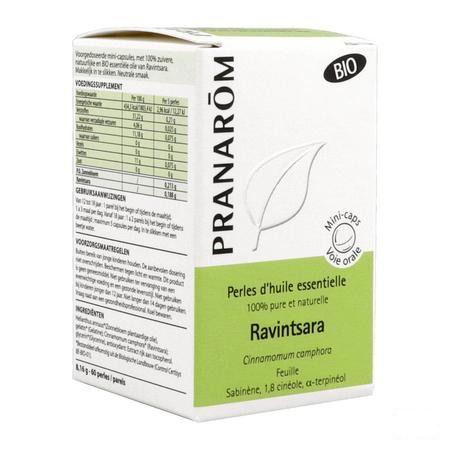 Aromaperles Ravintsara Capsule 60  -  Pranarom