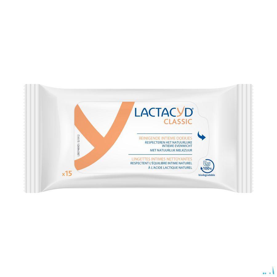 Lactacyd Intieme Wasdoekjes 15