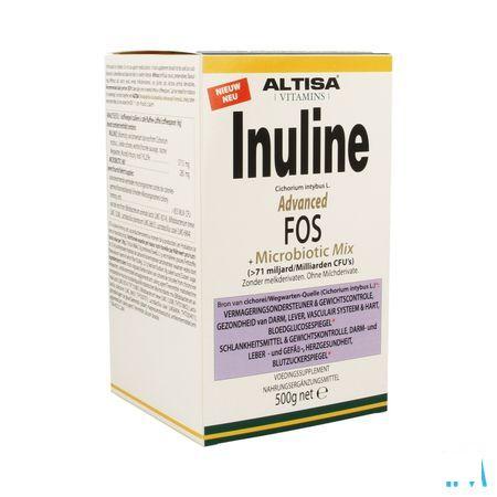 Altisa Inuline Adv.fos Preflora + proflora Mix 500 gr  -  Dieximport