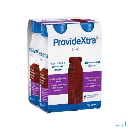 Provide Xtra Drink Cassis Flacon 4x200 ml  -  Fresenius