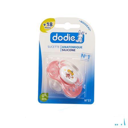 Dodie Fopspeen Meisje + 18m Sil. Ring