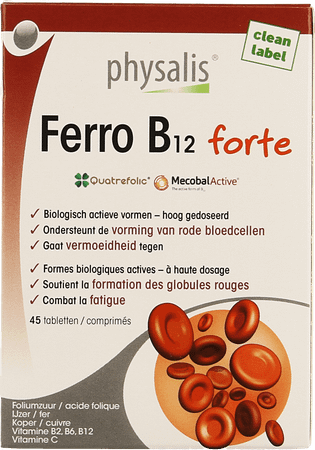 Physalis Ferro B12 Comp 45  -  Keypharm