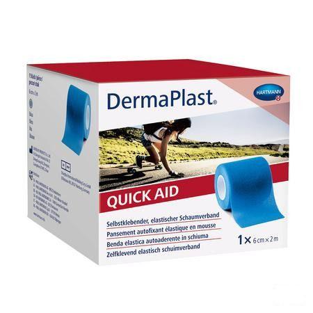 Dp Quickaid 6cm X 2m,bleu 1 P/s  -  Hartmann