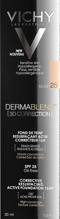 Vichy Fdt Dermablend Correction 3d 25 30 ml  -  Vichy