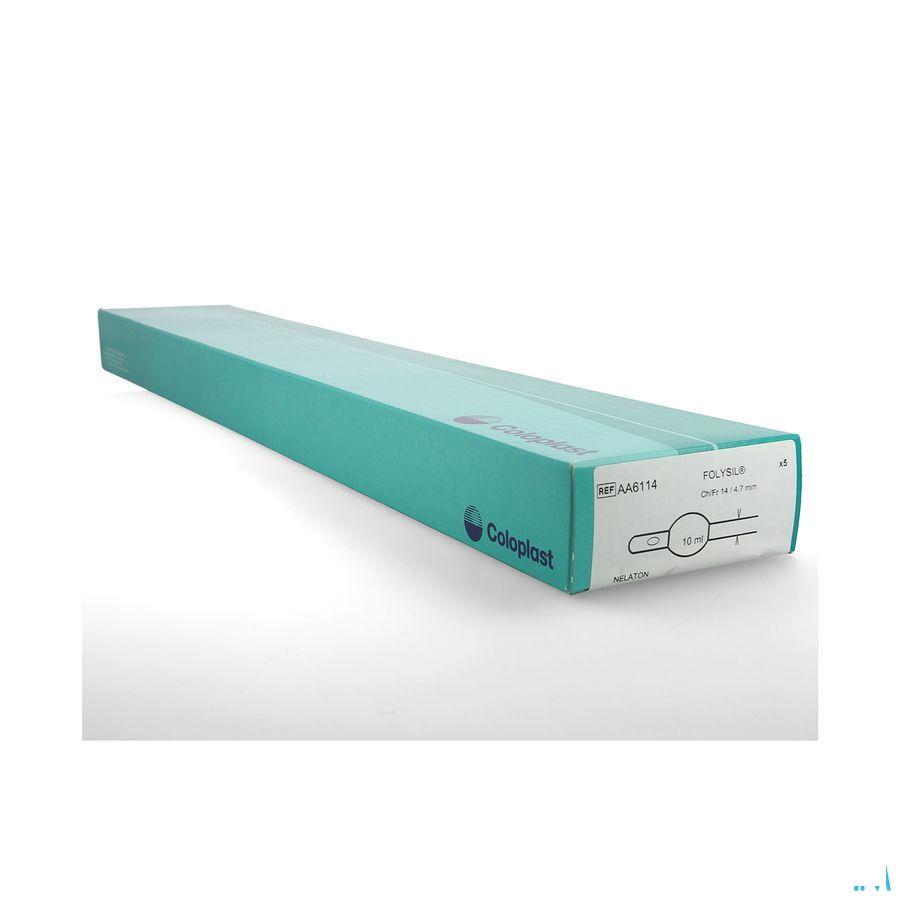 Folysil 2 Voies Nel Sil Cath 10  ml 41Cm Ch14 5  -  Coloplast