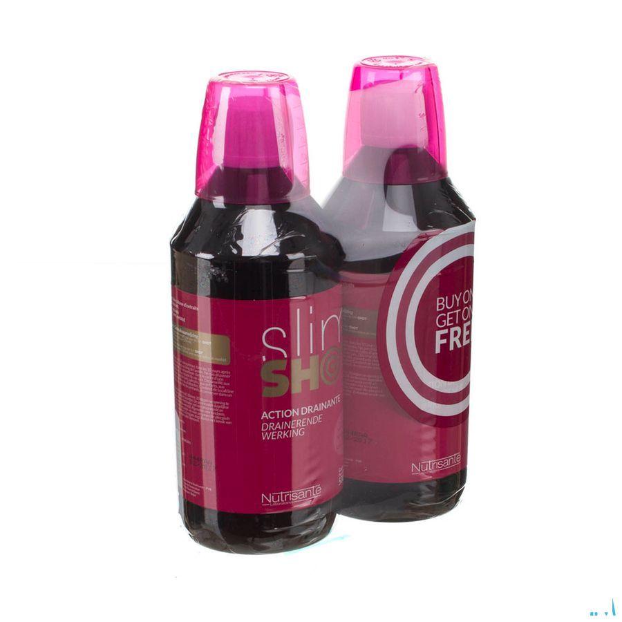 Slimshot Action Drainante 2x500 ml  -  Nutrisante