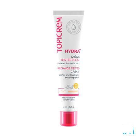 Topicrem Hydra+ Getinte Cr Eclat Licht 40 ml