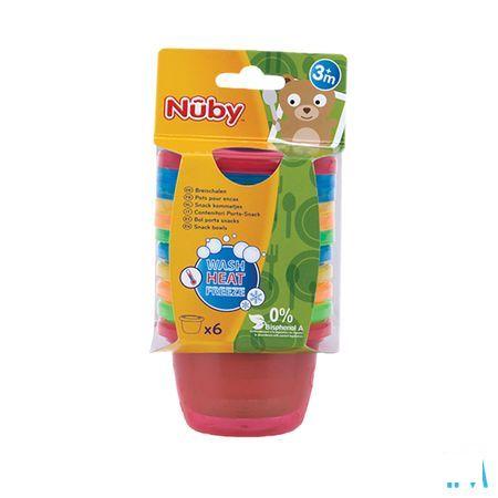 Nuby Snackkommetjes - 120 ml - 3m +   -  New Valmar