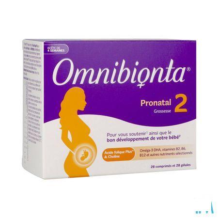 Omnibionta Pronatal 2 Zwanger.4weken Tabl 28+Caps 28
