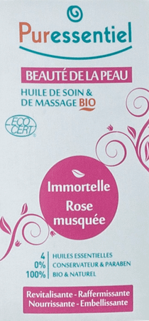 Puressentiel Massage Hle Rose Musq-bois Bio 100 ml  -  Puressentiel