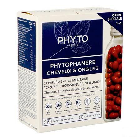 Phytophanere Haar & Nagels Caps 2X120