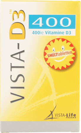 Vista D3 400 Junior Smelttabletten 120 