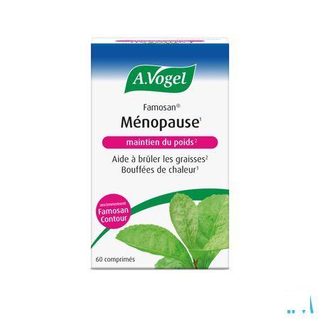 Famosan Overgang Gewichtsbeheers.Tabl 60  -  A.vogel
