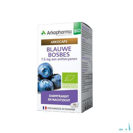 Arkocaps Blauwe Bosbesvrucht Bio Caps 40 Nf  -  Arkopharma