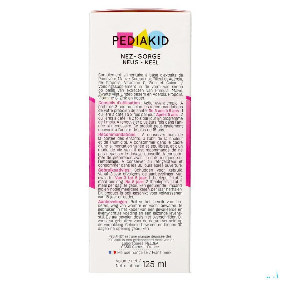 Pediakid Nez-gorge Solution Buvable Flacon 125 ml