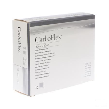 Carboflex Verband Abs.n/adh 10x10cm 10  -  Convatec