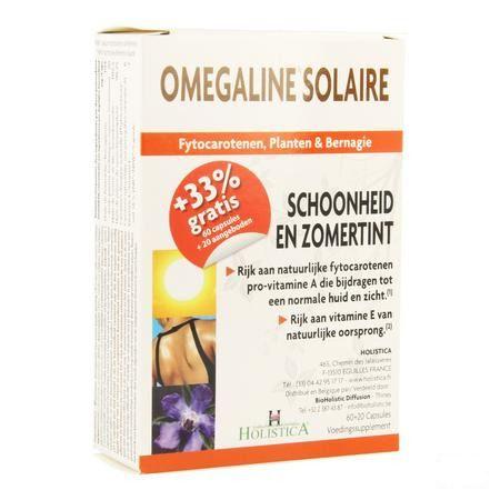 Omegaline Solaire Capsule 60 Holistica  -  Bioholistic Diffusion